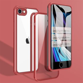 Dubbelsidigt härdat glas + TPU-skal för iPhone 7 / iPhone 8 / iPhone SE 2020/2022