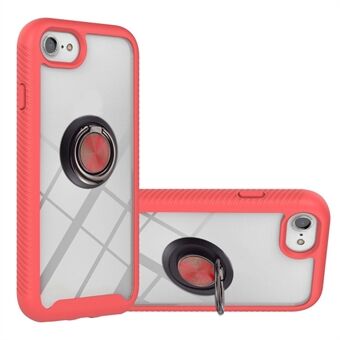 3 in 1 Well-Protected TPU + PC Hybrid Phone Cover Case with Kickstand for iPhone 7 / iPhone 8 / iPhone SE 2020/2022
