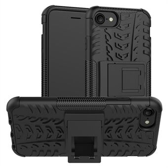 For iPhone 7 / iPhone 8 / iPhone SE 2020/2022, Cool Tyre PC + TPU Hybrid Shell with Kickstand