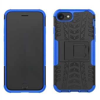 Cool Tyre PC + TPU Hybrid Case for iPhone 7 / iPhone 8 / iPhone SE 2020/2022 - with Kickstand
