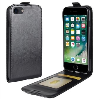 Crazy Horse Skin PU Leather Vertical Flip Phone Casing for iPhone 7 / iPhone 8 / iPhone SE 2020/2022