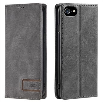 TTUDRCH Style 007 plånboksfodral för iPhone 6 / 6s / 7 / 8 / SE (2020) / SE (2022) Stand RFID-blockerande telefonfodral i läder