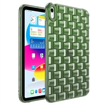 För iPad Air (2020) / Air (2022) Klart TPU mjukt surfplattafodral Ice Cube Design Skyddsfodral