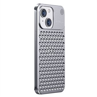 Anti- Scratch värmeavledning telefonfodral för iPhone 14 kantlöst telefonskydd i aluminiumlegering