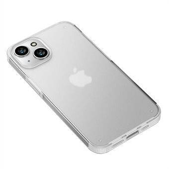 För iPhone 14 Crystal-Shield-serien Anti-fingeravtryck telefonfodral Droppsäkert mobiltelefonskal