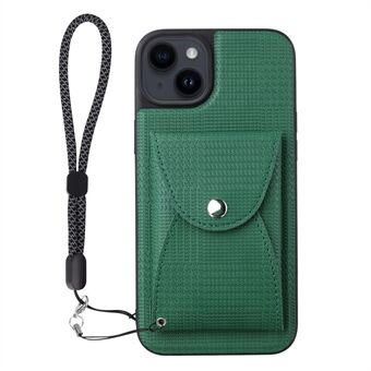 VILI TH Pouch Series för iPhone 14 Löstagbart magnetiskt plånboksfodral PC+TPU+PU-lädertelefonfodral