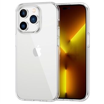 LEEU DESIGN För iPhone 14 Pro 6,1 tums genomskinligt telefonfodral 1,2 mm Anti-gulning Drop-proof TPU-skal