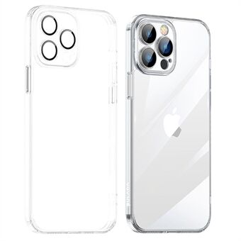 SULADA Crystal Steel Series för iPhone 14 Pro Linsskydd Anti-dropp Anti- Scratch Fodral TPU + bakstycke av härdat glas