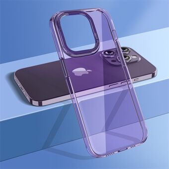 För iPhone 14 Pro Skyddsskal, kristallklart telefonskydd Kameraskyddsram Hårt PC-bakfodral