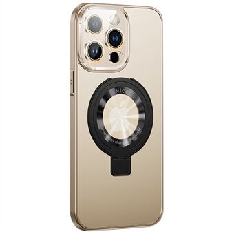 Stativfodral för iPhone 14 Pro Kompatibel med MagSafe LOGO View Cutout 2,0 mm Tjocka PC+TPU-telefonskal