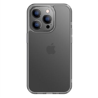 X-LEVEL för iPhone 14 Pro Matte telefonfodral Metalllinsram TPU+PC-telefonskydd