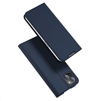 DUX DUCIS Skin Pro Series för iPhone 14 Plus  korthållare PU Läder Folio Flip Telefonfodral Stand Funktion Skyddsfodral