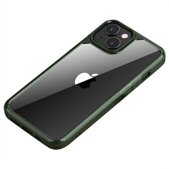 IPAKY Anti-dropp telefonfodral för iPhone 14 Plus , slitstark akryl + TPU Hybrid telefonbaksida med krockkuddeskydd