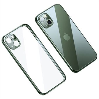 SULADA för iPhone 14 Plus Ultra Slim Straight Edge TPU-telefonfodral Exakta utskärningar Anti- Scratch galvanisering telefonskal