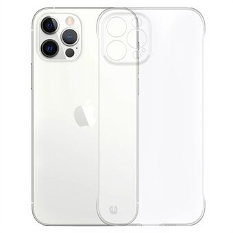 För iPhone 14 Plus Hard PC Transparent värmeavledning Exakt utskärning Glänsande skyddande telefonfodral Baksida