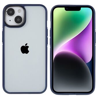 X-LEVEL Ice Crystal Series Slim Phone Case för iPhone 14 Plus Shockproof Case TPU+PC Anti-Drop Phone Cover