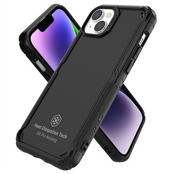 TLEGEND DX Pro Kooling Magnetic Case för iPhone 14 Plus Military Grade Phone Case TPU+PC Anti-Fall Cover Support Värmeavledning