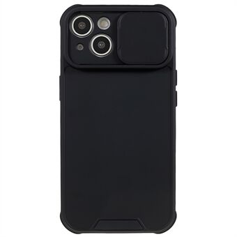 Anti-drop-mobilfodral för iPhone 14 Plus, hård PC Mjuk TPU Anti- Scratch telefonskal med skjutbart kameralinsskydd