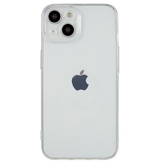 För iPhone 14 Plus Super Slim Phone Skyddsfodral Transparent TPU-fodral med exakt linsutskärning