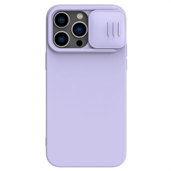 NILLKIN För iPhone 14 Pro Max Magnetic Absorption Telefonskydd PC + Silikon Slide Camera Protection Case Kompatibel med MagSafe