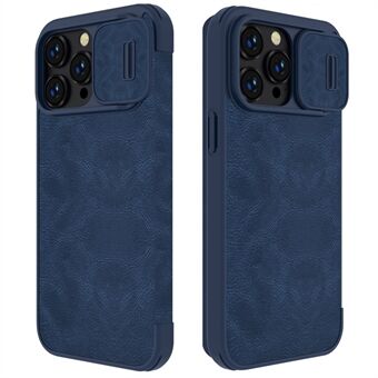 NILLKIN Qin Pro Series för iPhone 14 Pro Max Anti-dropp telefonfodral PU-läder skyddande telefonfodral