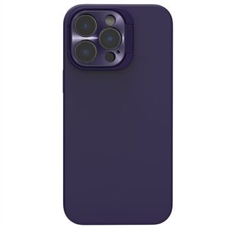 NILLKIN Lenswing magnetiskt telefonfodral för iPhone 14 Pro Max, kameralinsskydd Kickstand Anti-dropp silikonskydd kompatibelt med MagSafe