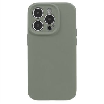 För iPhone 14 Pro Max flytande silikon+PC telefonfodral Anti-Drop Precise Cutout Slim Phone Cover