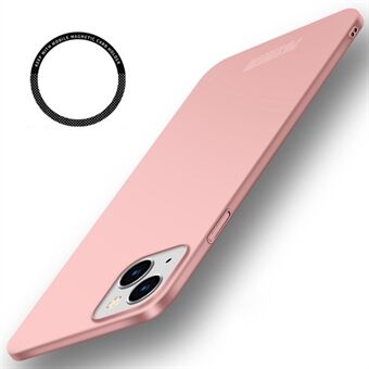 PINWUYO PC-serien för iPhone 15 Hårt PC-mobilskal Matt Slim-mobilskydd med magnetisk ringhållare