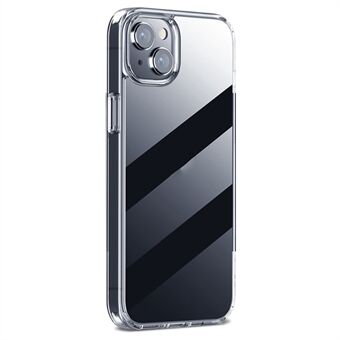 X-LEVEL för iPhone 15 skyddande mobilfodral, anti-rep transparent PC + TPU tunn mobilhölje.