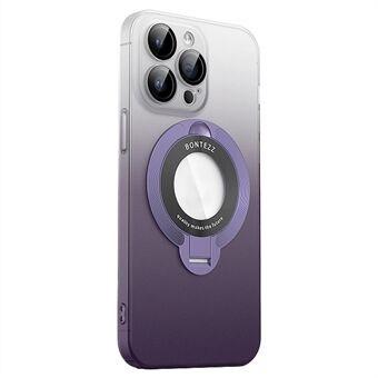 VOERO Anti-Drop Hårt PC-fodral för iPhone 15 Plus Skin-Touch Ställbart Telefonfodral Kompatibelt med MagSafe