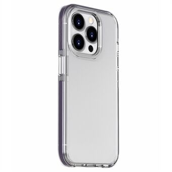 Anti-Drop Tålig Mobilskal för iPhone 15 Plus – Stöttåligt skal i kristallklar hårdplast + mjuk TPU + TPE