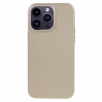 MERCURY GOOSPERY För iPhone 15 Pro Mjukt TPU-skyddande fodral Glittrande glitter mobilskal