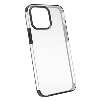 X-LEVEL För iPhone 15 Pro Stöttåligt Slim-Fit Skyddsskal PC+TPU Telefonbakskal Matt Telefonfodral