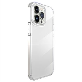 X-LEVEL För iPhone 15 Pro Max Anti-Rep Acrylic telefon skal Silikonram Telefon baksida skyddsfodral