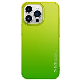 X-LEVEL För iPhone 15 Pro Max Colorful Series Hårt PC-baksideskyddshölje Färgklyvnings-telefonfodral