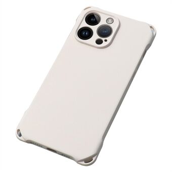 Baksida för iPhone 15 Pro Max, Mobiltelefon TPU-fodral med fyrkantiga hörn som skyddar mot fall.