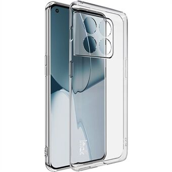 IMAK UX-10-serien för OnePlus 10 Pro 5G Kristallklart fodral Flexibelt TPU stötdämpande kameraskyddsskydd