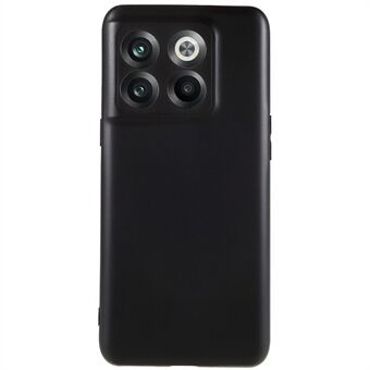 För OnePlus ACE Pro 5G / 10T 5G Anti-fall flexibelt TPU mobiltelefonskal Svart matt smartphonefodral