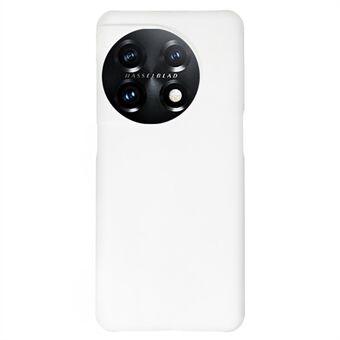 För OnePlus 11 5G Gummiformat telefonfodral Hårt PC Anti-fingeravtryck telefonfodral