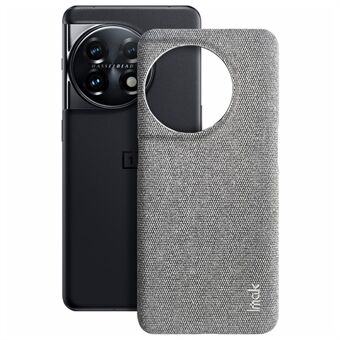 IMAK Ruiyi Series Cloth Texture Telefonfodral för OnePlus 11 5G, PU-läder + PC Ultratunt skyddsfodral