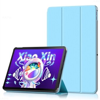 For Lenovo Tab M10 Plus (3rd Gen) / Xiaoxin Pad 2022 10.6 inch Tri-fold Stand PU Leather + TPU Scratch-resistant Drop-proof Tablet Cover All-round Protection Case