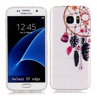 Transparent IMD TPU Gel Cover för Samsung Galaxy S7 Edge G935