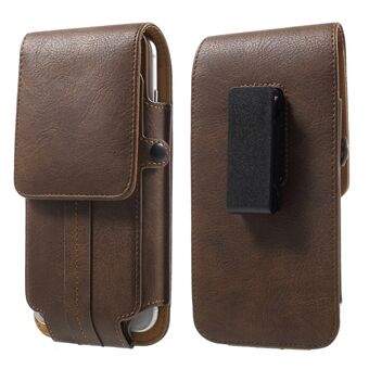 Korthållare Hölster Läderväska för iPhone 7 Plus / Huawei P9 Plus, Storlek: 160 x 82 x 15 mm
