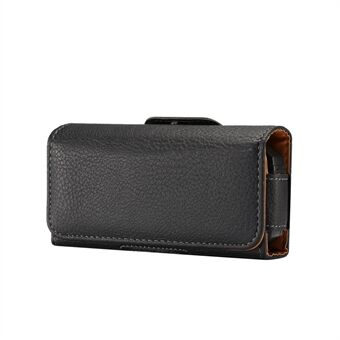Horisontell Lychee Läder Holster Belt Clip Case för iPhone SE / Samsung S4 mini, Storlek: 13 x 6,6 x 3,0 cm