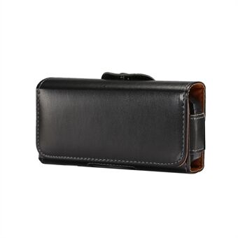 Bältesklämma horisontellt smidigt läderhölsterfodral för iPhone SE / Nokia 215 / Gionee W909, storlek: 13 x 6,6 x 2,2 cm