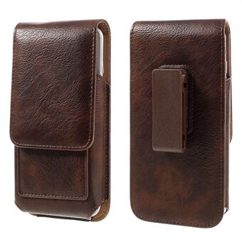 Clip Leather Pouch Case with Card Slot for iPhone 6/6s/7/8/SE (2020)/SE (2022)  Size: 14 x 7 x 1.5cm