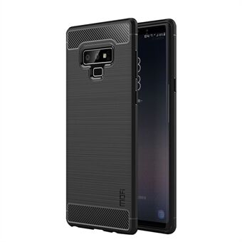 MOFI Carbon Fiber Texture Brushed TPU Phone Case för Samsung Galaxy Note9 N960