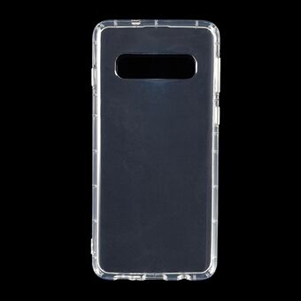 För Samsung Galaxy S10 Plus Kristallklart flexibel TPU-telefonfodral Airbag-skydd Stötsäkert bakstycke