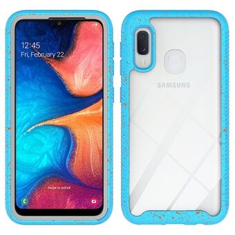 Starry Sky Stötsäkert genomskinligt telefonskal till Samsung Galaxy A20e