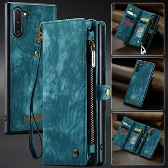 CASEME Multifunktions 2-i-1 plånbok TPU+PU-läderfodral för Samsung Galaxy Note 10 / Note 10 5G
